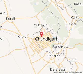 Map of Shahpur Cholian, Chandigarh
