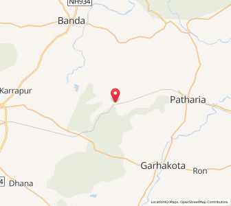 Map of Shāhpur, Madhya Pradesh