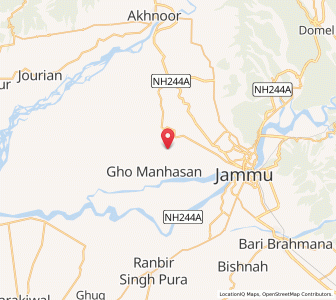 Map of Shahzadpur Bhopa, Kashmir