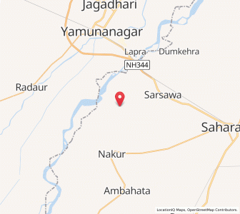 Map of Shamaspur Kalan, Uttar Pradesh