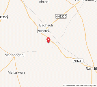 Map of Shamaspur, Uttar Pradesh