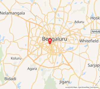 Map of Shankar Mutt Chamarajpet, Karnataka