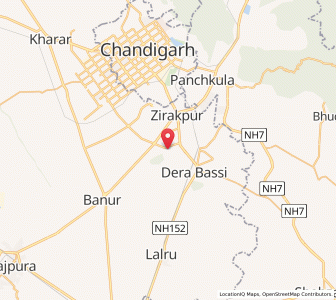Map of Shatabgarh, Punjab
