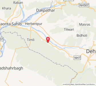 Map of Shekhonwala, Uttarakhand