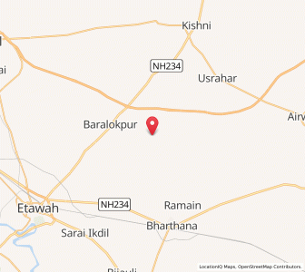 Map of Shekhpur Pachar, Uttar Pradesh