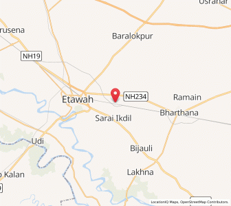 Map of Shekhupur Jakhauli, Uttar Pradesh