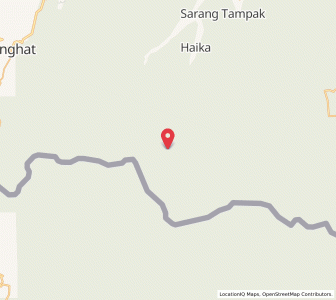 Map of Shelkai, Manipur