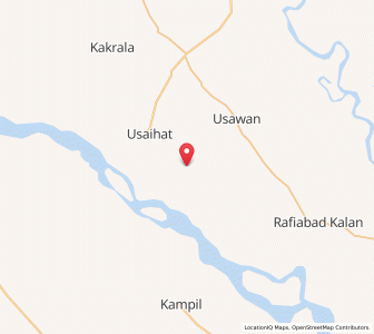 Map of Sheobaran Nagla, Uttar Pradesh