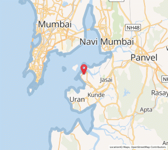 Map of Sheva, Maharashtra