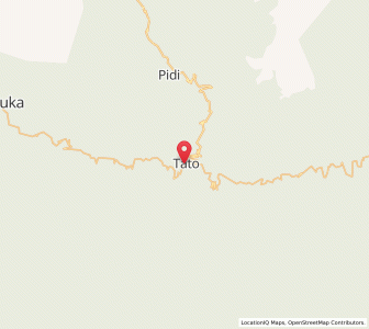Map of Shi Yomi, Arunachal Pradesh