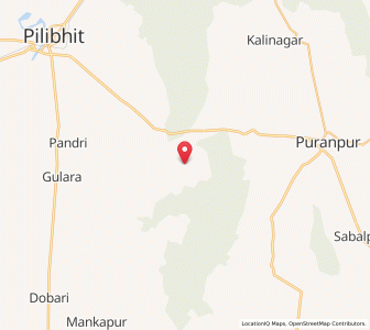 Map of Shibnagar, Uttar Pradesh