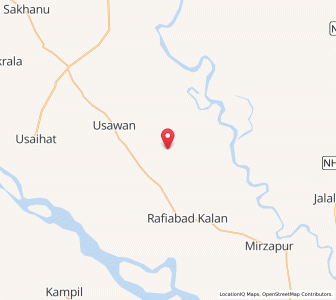 Map of Shibrajpur, Uttar Pradesh