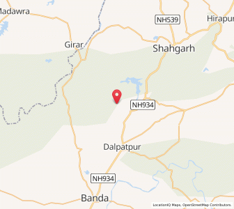 Map of Shimariya, Madhya Pradesh