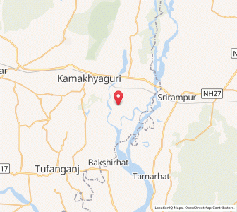 Map of Shingimari, West Bengal