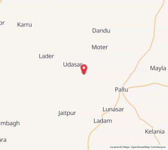 Map of Shirasar, Rajasthan