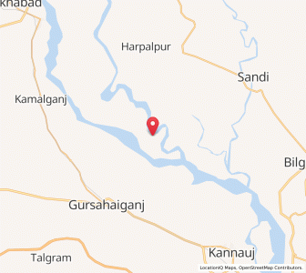 Map of Shiva Purwa, Uttar Pradesh