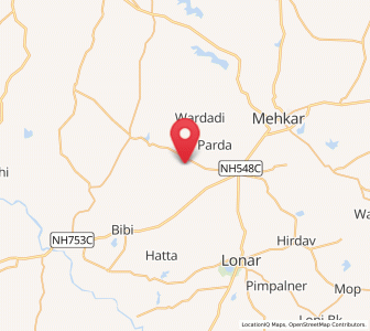 Map of Shivani Pisa, Maharashtra