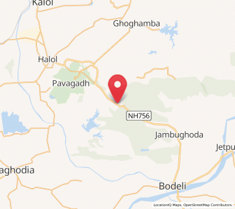Map of Shivrajpur, Gujarat