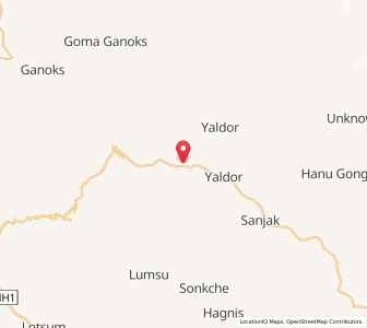 Map of Shudi, Kashmir