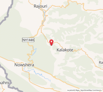 Map of Sial Sui, Kashmir