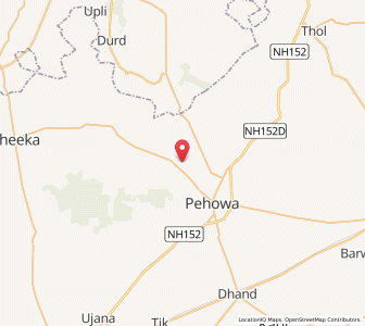 Map of Siana Saidan, Haryana