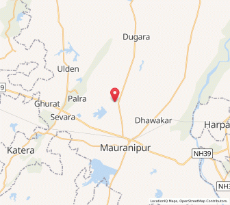 Map of Siari, Madhya Pradesh