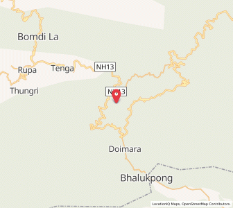 Map of Sicham, Arunachal Pradesh