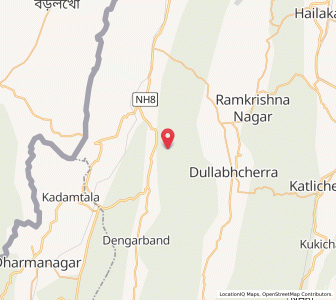 Map of Sidhung, Assam