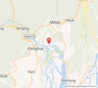 Map of Sigar, Arunachal Pradesh