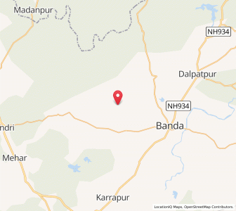 Map of Sigdoni, Madhya Pradesh