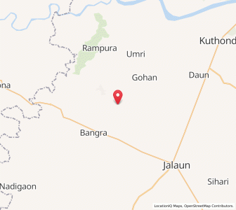 Map of Sihari Madhogarh, Uttar Pradesh