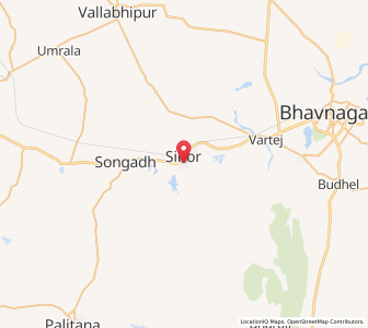 Map of Sihor, Madhya Pradesh