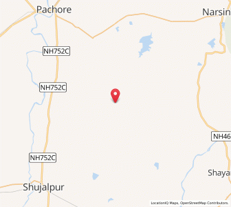 Map of Sika, Madhya Pradesh