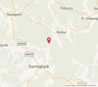Map of Sikaketta, Odisha