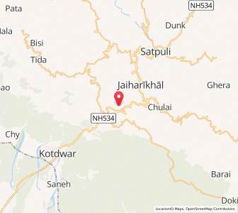 Map of Sila Katli, Uttarakhand