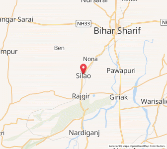 Map of Silao, Bihar