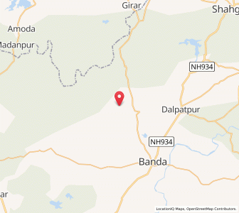 Map of Silapari, Madhya Pradesh