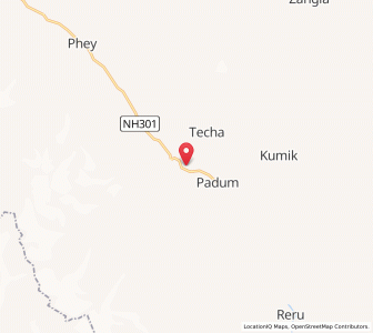 Map of Silapi, Kashmir