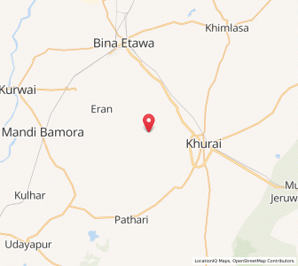 Map of Silarpur, Madhya Pradesh