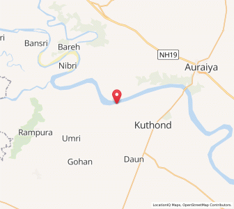 Map of Silaua, Uttar Pradesh