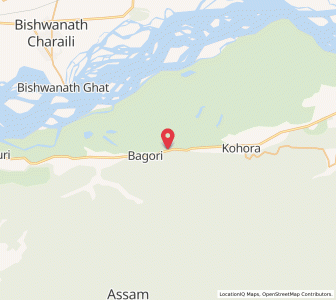 Map of Sildubi, Assam