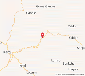 Map of Silmp, Kashmir