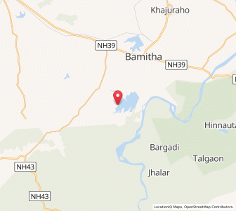 Map of Silon, Madhya Pradesh