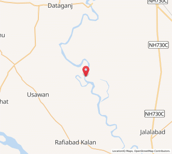 Map of Simaria Pindu, Uttar Pradesh