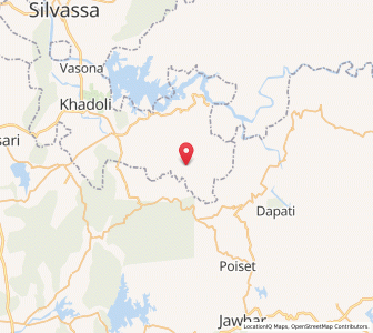 Map of Sindavni, Dadra and Nagar Haveli