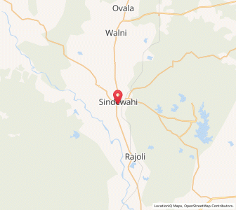 Map of Sindewahi, Maharashtra