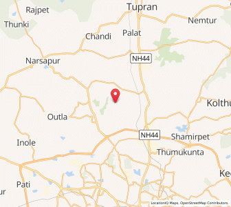 Map of Singaram, Andhra Pradesh