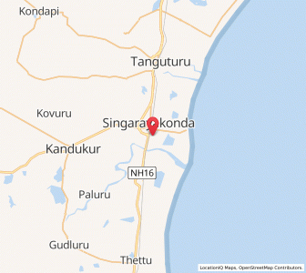 Map of Singarayakonda, Andhra Pradesh