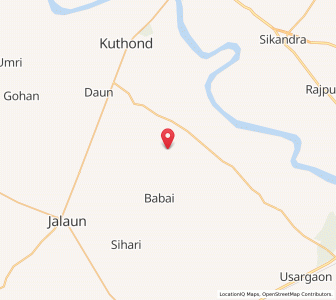 Map of Singepur, Uttar Pradesh