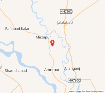 Map of Singha, Uttar Pradesh